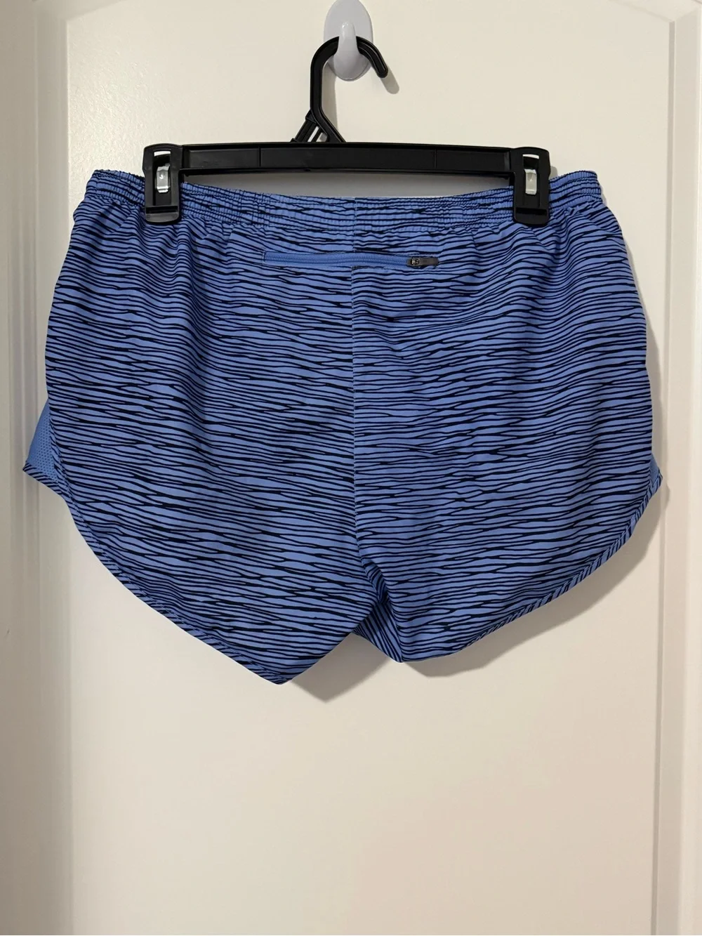 Nike‎ Women's Blue Striped Swim Shorts Size M #112